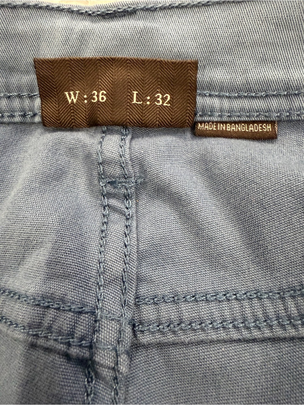 Jachs New York Slate Blue Performance Tech Pants 36x32 - Picture 4 of 4